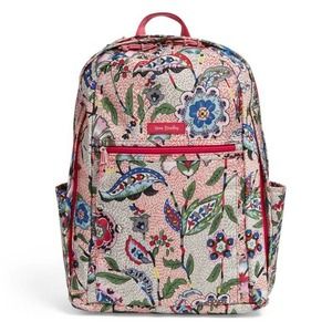 Vera Bradley Lighten Up Grand Backpack ~ Stitched Garden good used bag!